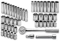 SK 4147-6 47 Piece 1/2-Inch Drive 6 Point Standard and Metric Socket Super Set
