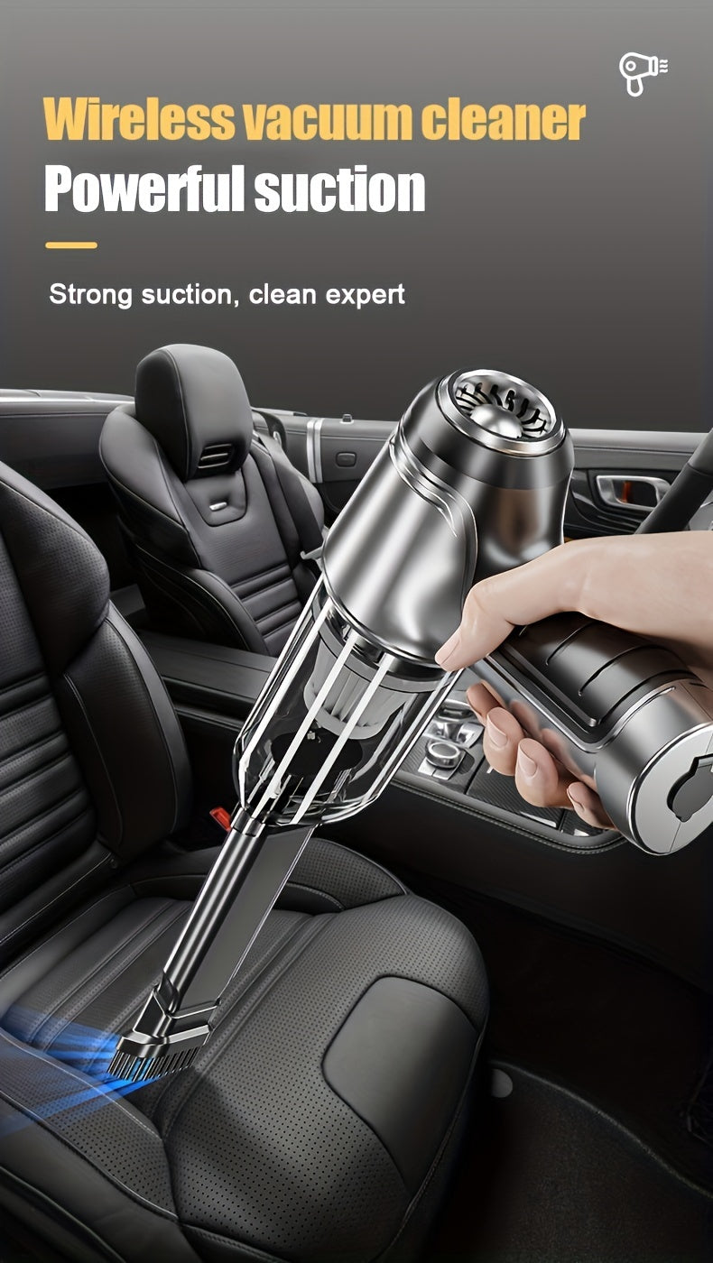 Brushless Car Wireless Mini Vacuum Cleaner Multi-functional Handheld Electric Vacuum Cleaner Wet &amp; Dry Home Cleaning Tool Car Interior Vacuum Cleaner