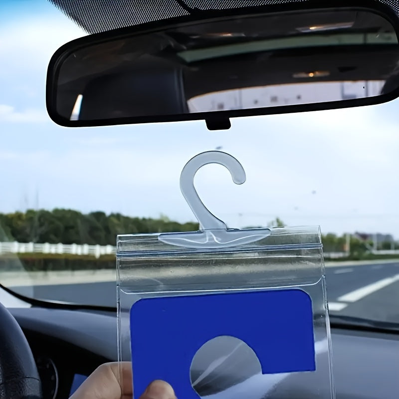 1pc Securely Display Your Handicap ParPlacard With Tbuymax's Ultra Transparent Placard Holder