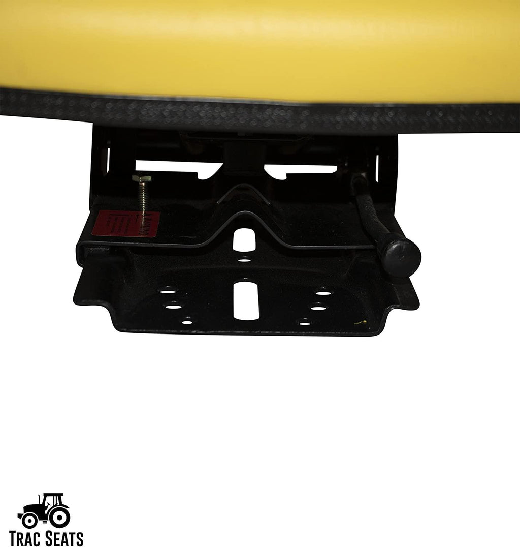 TRAC SEATS Yellow Suspension Tractor SEAT FITS John Deere 1020,1530,2020,2030,2040,2155, 2280, 5210 (Same Day  - GET IT Fast!! View Our Transit MAP)