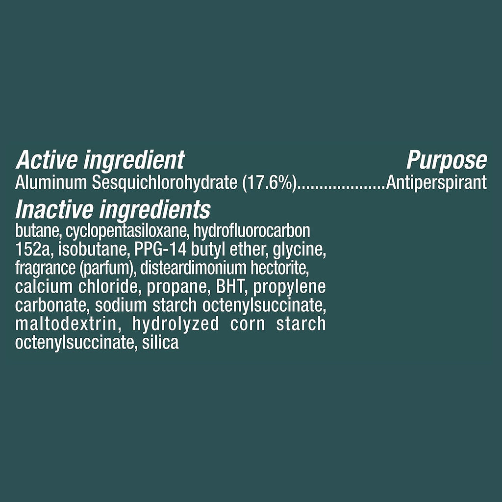 Degree Men Advanced Antiperspirant Deodorant Dry Spray Cool Rush, Pack of 12, 72-Hour Sweat and Odor Protection Deodorant for Men With MotionSenseTechnology 3.8 oz