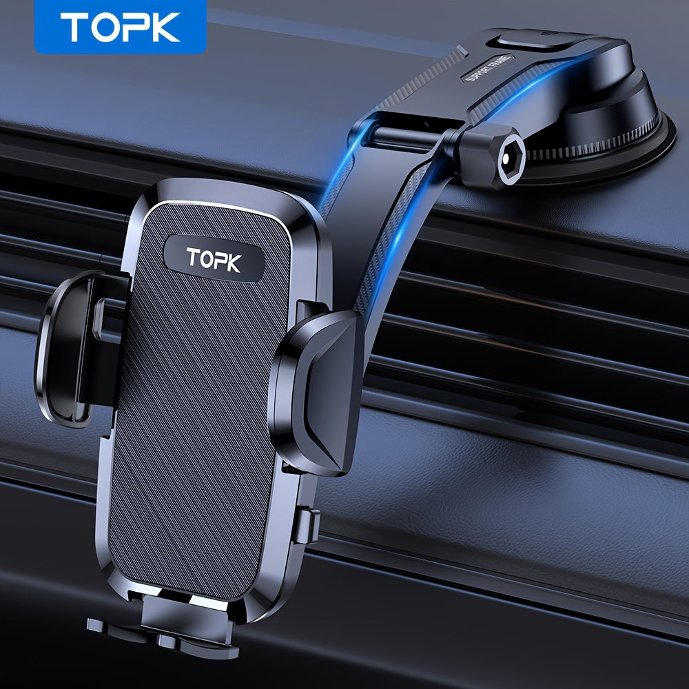 Car Phone Holder Mount , Upgraded HandsStand, Phone Holder For Car Dashboard, Compatible With  Samsung Android