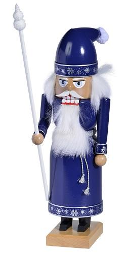 KWO Arctic Santa Wooden German Christmas Nutcracker Decoration Made Germany