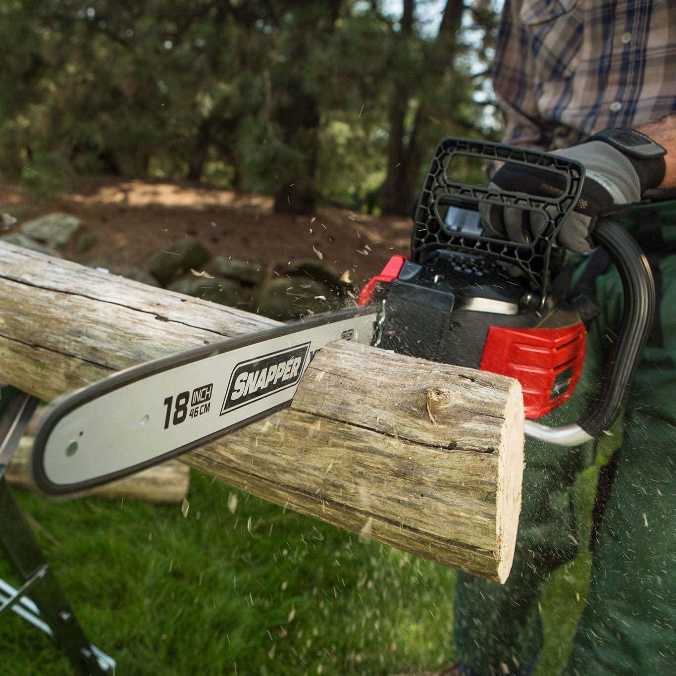 Snapper XD 82V MAX Cordless Electric Wood Bundle with Chainsaw, Hedge Trimmer, and (1) 2.0 Battery and (1) Rapid Charger