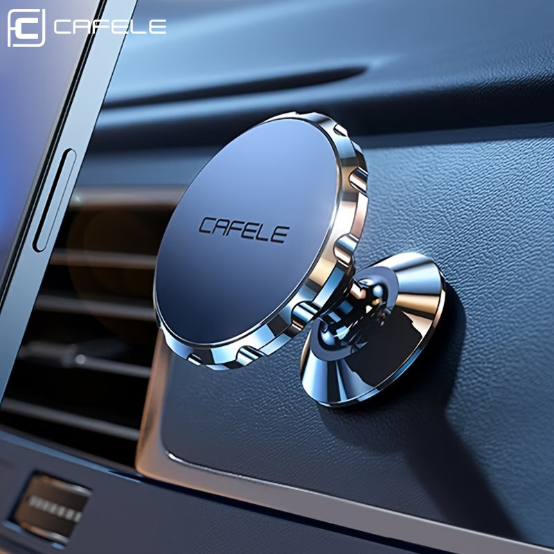 Cafele Universal Magnetic Car Phone Holder For All Phone Models Car Alloy Phone Holder Car Dashboard Phone Magnet Holder