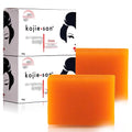 Kojie San Skin Brightening Soap - Original Kojic Acid Soap for Dark Spots, Hyperpigmentation, &amp; Scars with Coconut &amp; Tea Tree Oil - 65g x 2 Bars