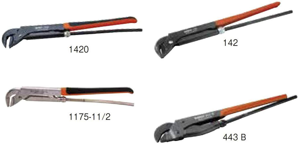 Bahco 147 Universal Pipe Wrench, 41-3/4-Inch
