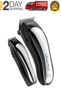 Men Professional Cordless Hair Cut Clippers Cutting Kit Trimmer Machine NEW