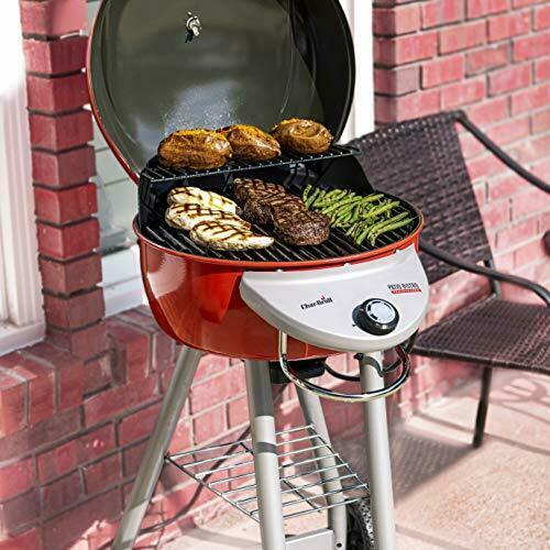 20602109 Patio Bistro TRU-Infrared Electric Grill Red