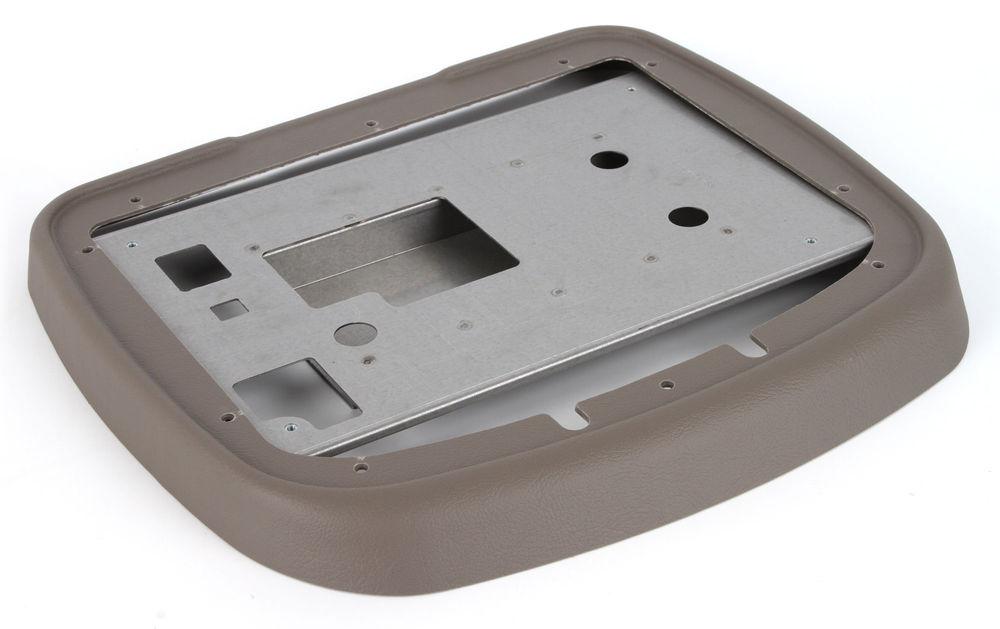 Audiovox 1187259PL (Pewter) - 2007-Up Chevy Tahoe Overhead Console w/ Moonroof for VOD122, VOD128, VOD128A, and VOD129