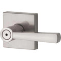 PrestiSpyglass Satin Nickel Bed/Bath Door Lever