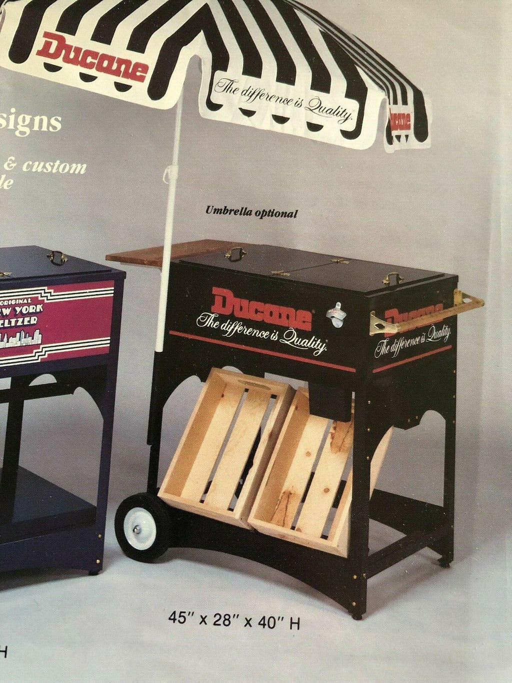 Gas Grill Cooler by Classic Fabrications Collectible