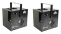 CHAUVET DJ Hurricane Haze 2D Water-Based Fog Machine with Remote, (2 Pack)