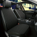 Car Seat Cover, Breathable Flax Four Seasons Car Seat Cushion Protector Pad Front Pad Fit For Most Cars Front Chair Cushion