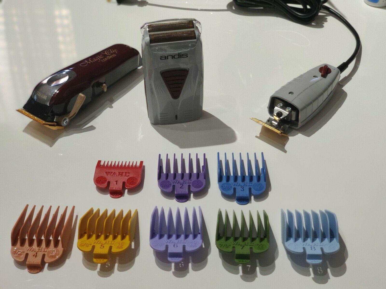 hl 5 Star Magic Clip  Cordless  Clipper combo Andis t outliner and shaver