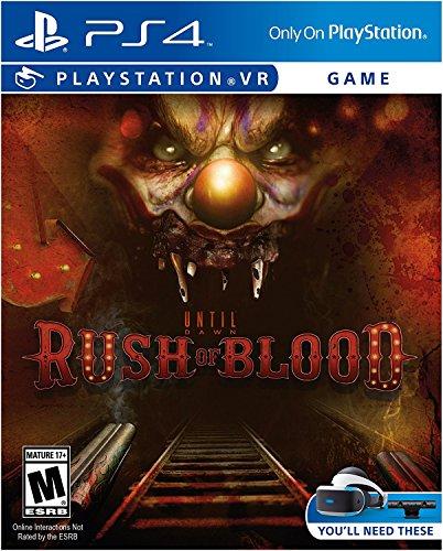 PlayStation VR Launch Bundle 3 Items: VR Launch Bundle,PlayStation 4 Slim 500GB Console - Uncharted 4,VR game disc PSVR Until Dawn: Rush of Blood