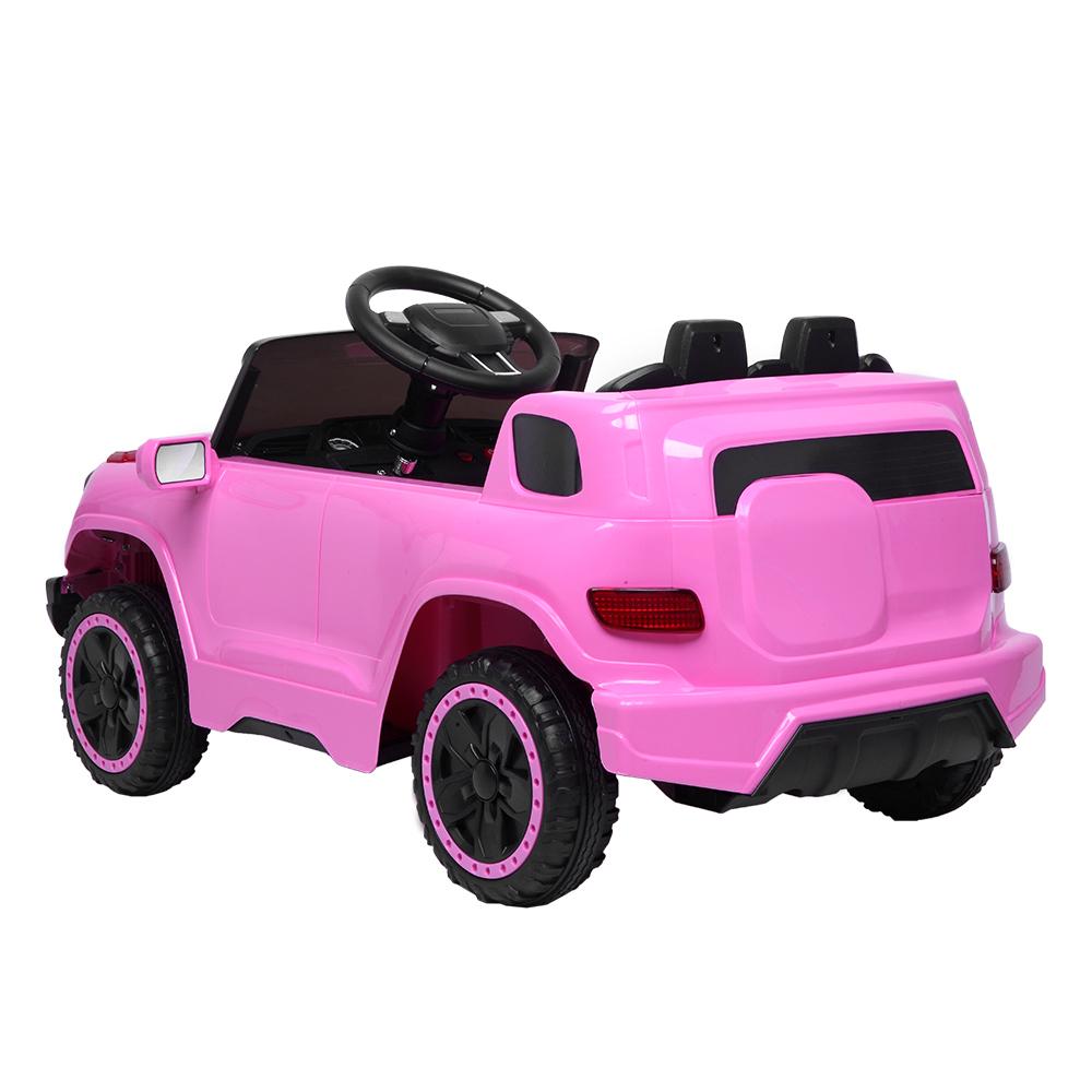 Ktaxon 6V Kids Ride On Car RC Remote Control Battery Powered w/ LED Lights, 3 Speed