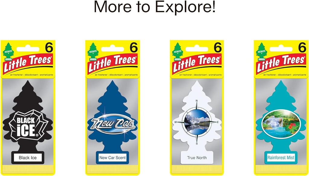 LITTLE TREES Air Fresheners Car Air Freshener. Hanging Tree Provides Long Lasting Scent for Auto or Home. Royal Pine, 24 Air Fresheners