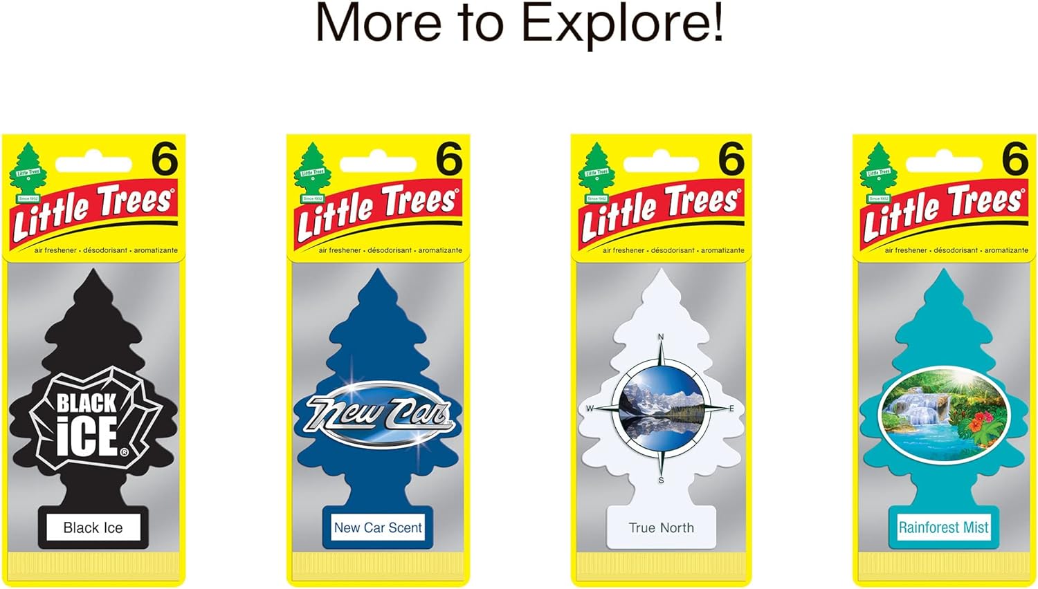 LITTLE TREES Air Fresheners Car Air Freshener. Hanging Tree Provides Long Lasting Scent for Auto or Home. Royal Pine, 24 Air Fresheners