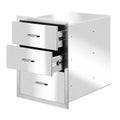 4 Sizes  Steel BBQ Double Single Door Drawer Access Outdoor Kitchen