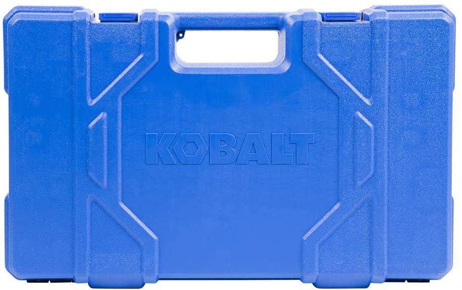 Kobalt 856843 55-Piece 1/2-Inch Drive Deep and Shallow Impact Socket Set, Inch/Metric