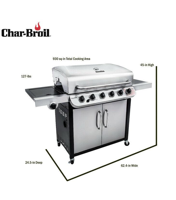 *Local Pickup*   6-Burner Propane Grill w/ 1 Side Burner