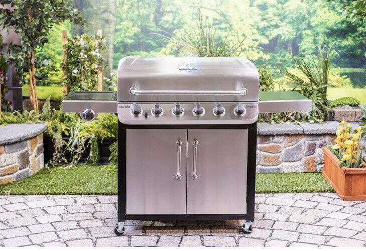 *Local Pickup*   6-Burner Propane Grill w/ 1 Side Burner