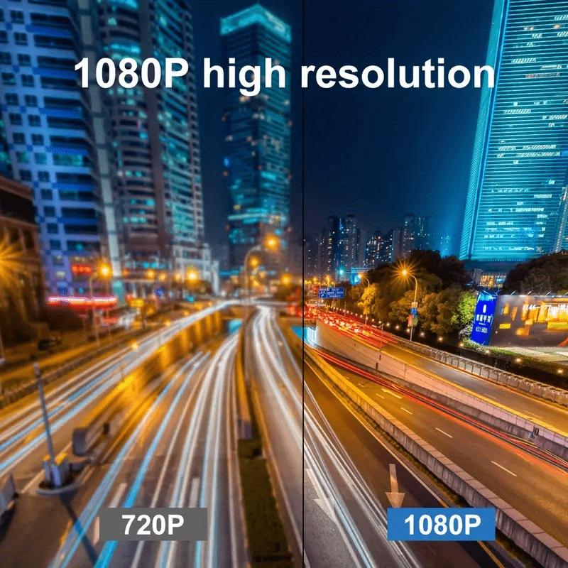 3 Lens Dash Camera, 4'' Touch IPS Screen Car Video Recorder, 1080P +720P+720P