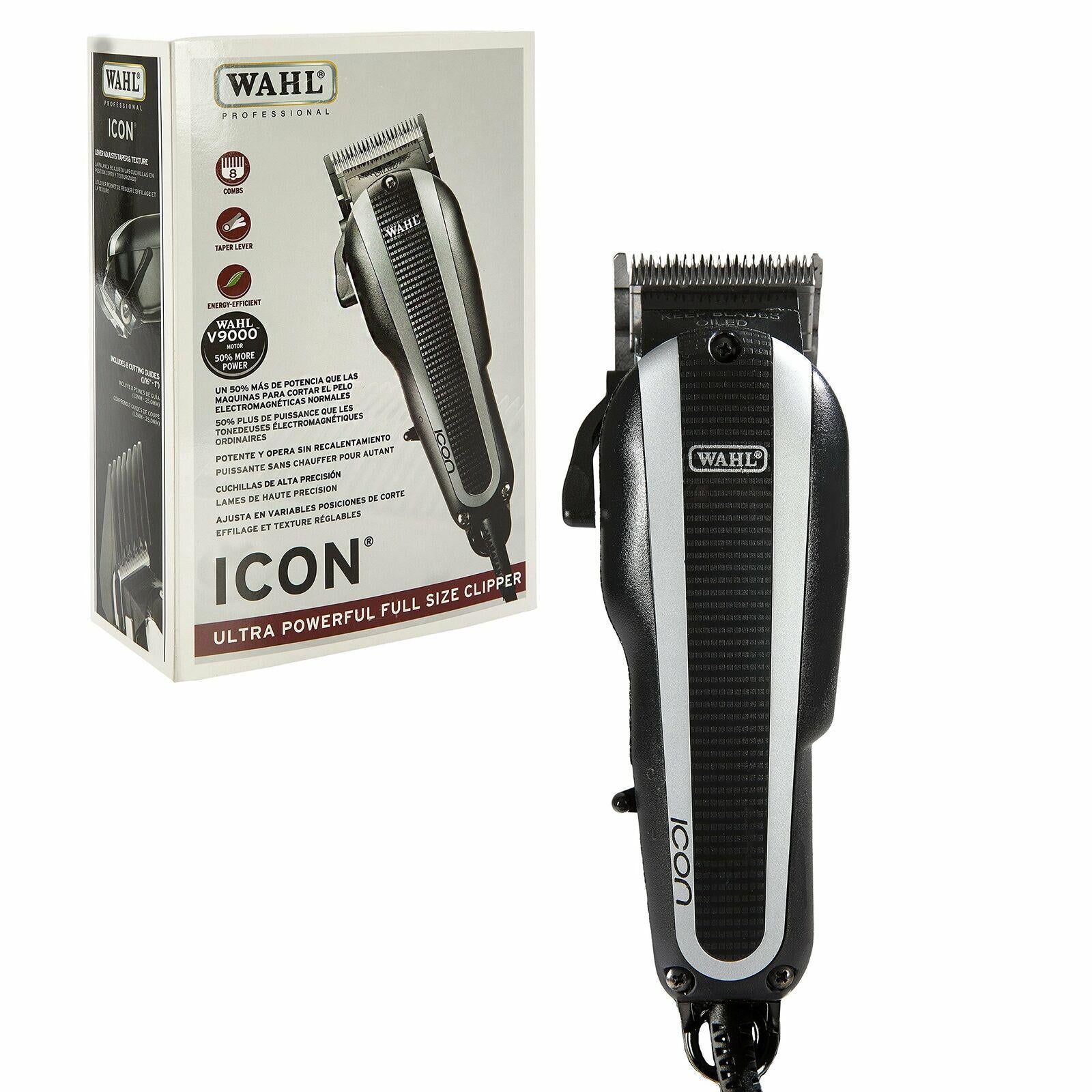 Wahl 8490-900 Icon Professional Hair Clipper Barber Salon Haircut Full Size