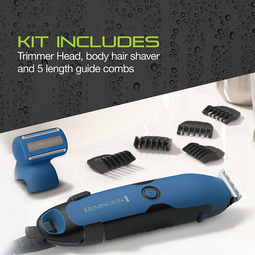 Remington PG6250 Wet Tech Face Body Grooming Kit Trimmer For Men ,