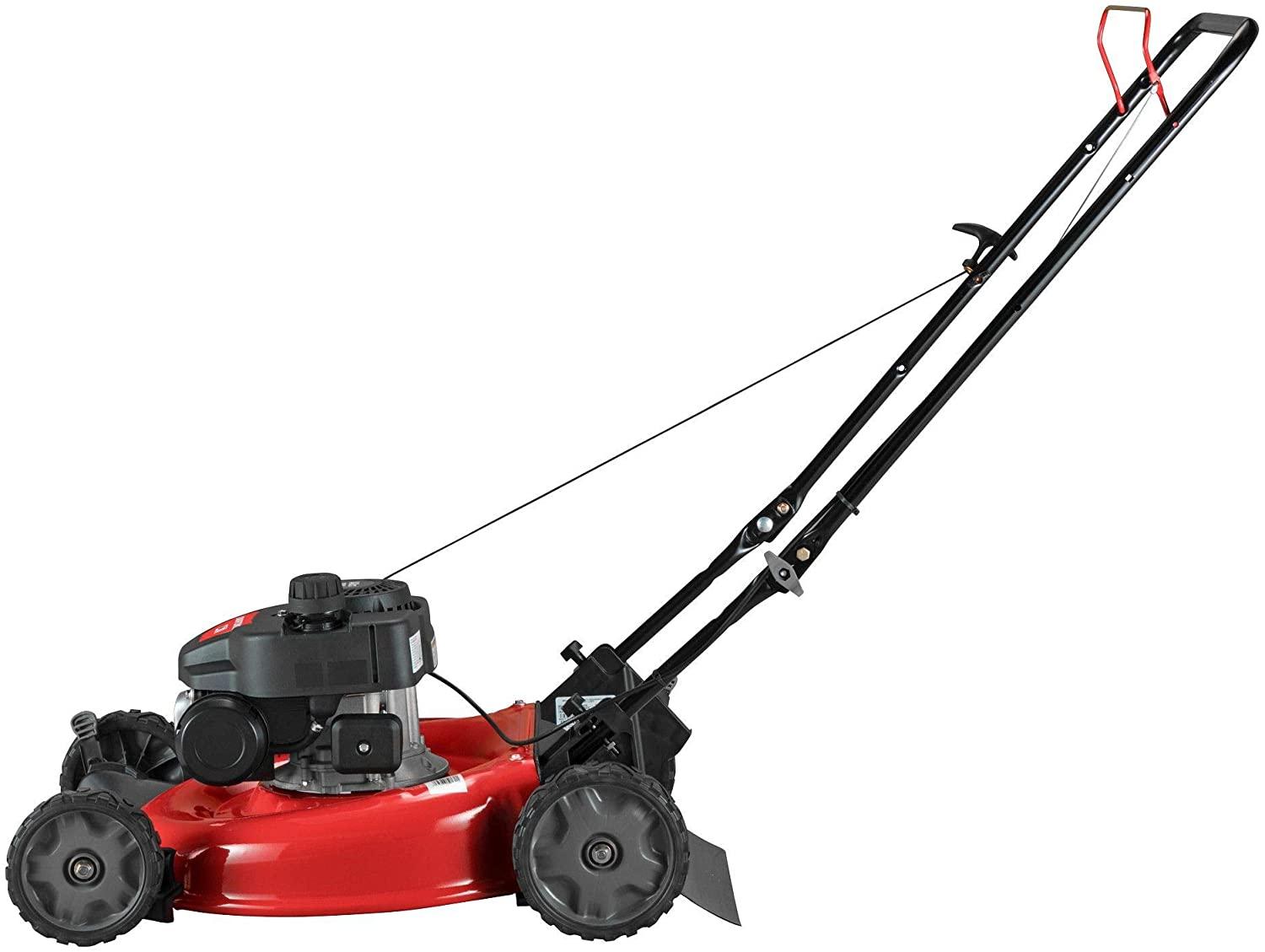 Craftsman CMXGMAM201104 21 in. Lawn Mower-140cc OHV Engine Push Mower for Small to Medium Yards, Red