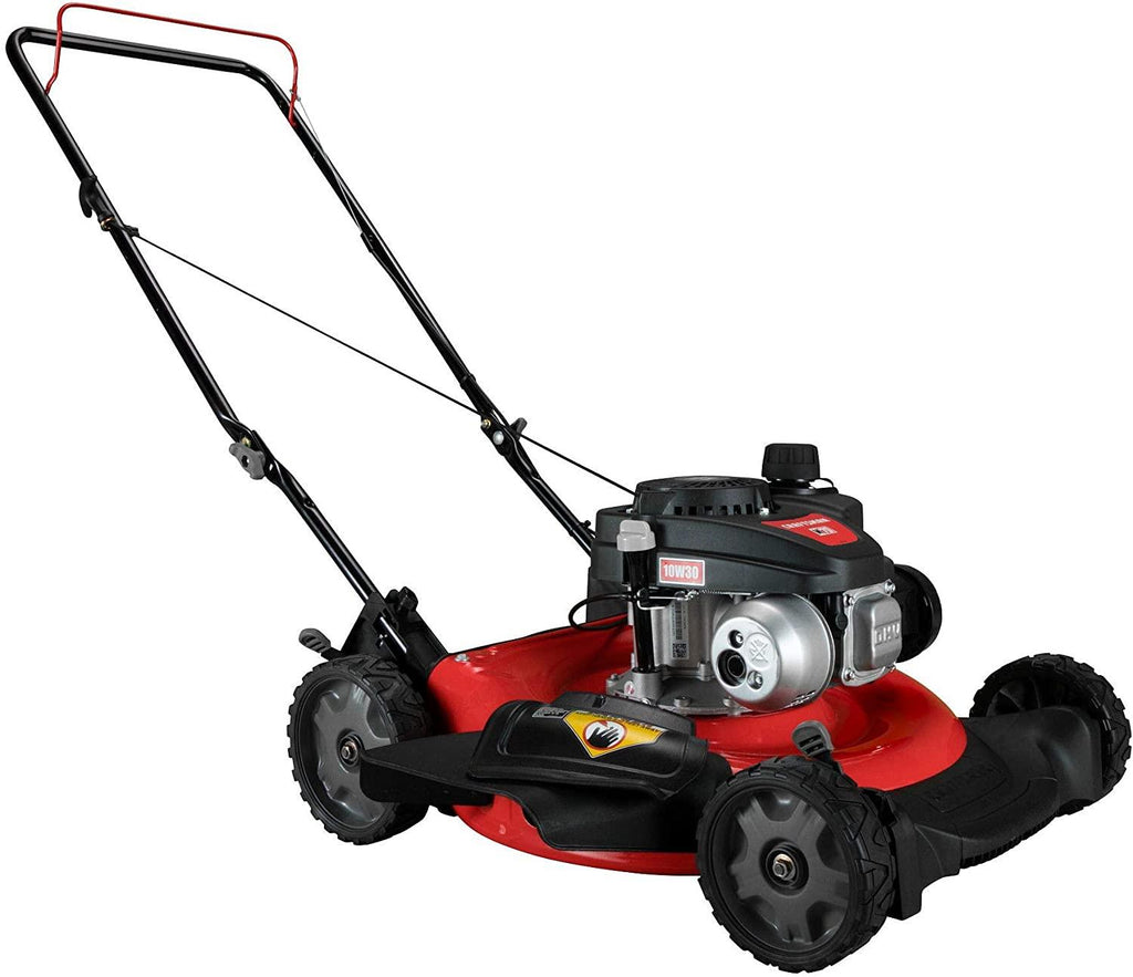 Craftsman CMXGMAM201104 21 in. Lawn Mower-140cc OHV Engine Push Mower for Small to Medium Yards, Red