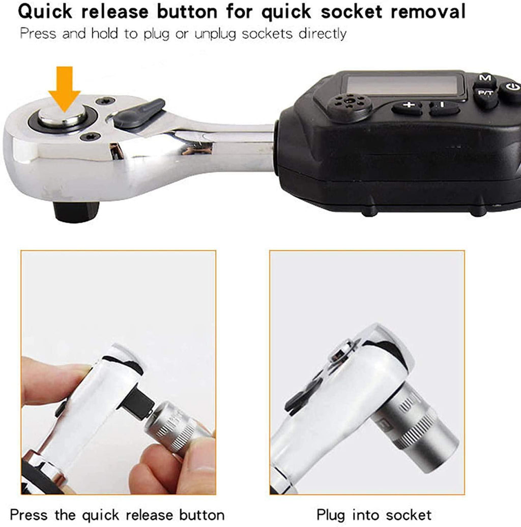 GOFEI Bike Digital Torque Wrench, Professional Electronic Short Handle Torque Wrenches Repair Tools Bike Repair Hand Tools