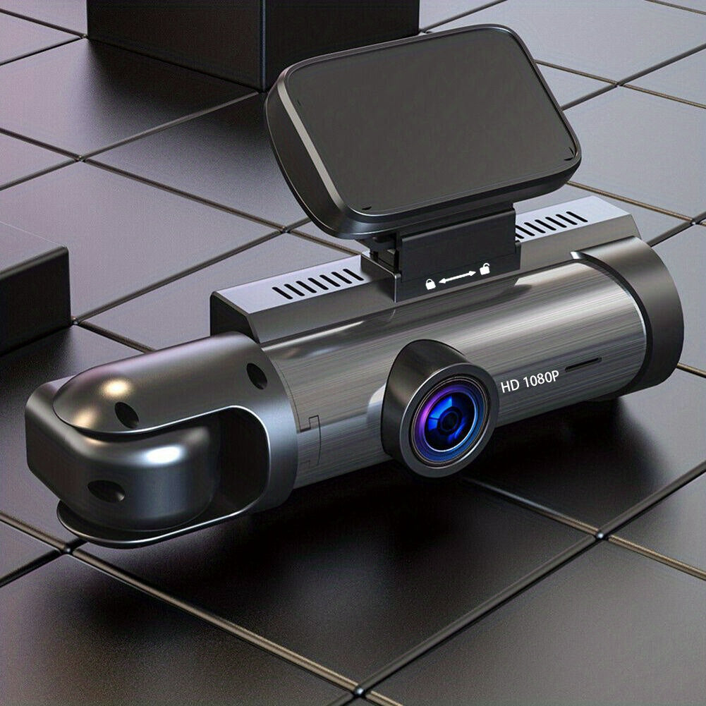 Dash Cam 3.16 Inch Dual Lens Dash Cam, Front -in Camera G Sensor HD Night Vision Wide Angle Car DVR
