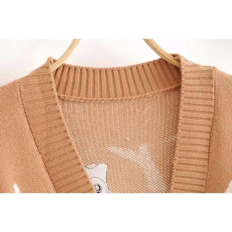 owl cardigan