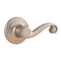 Lido Satin Nickel Right-Handed Dummy Door Lever with Microban Antimicrobial Technology