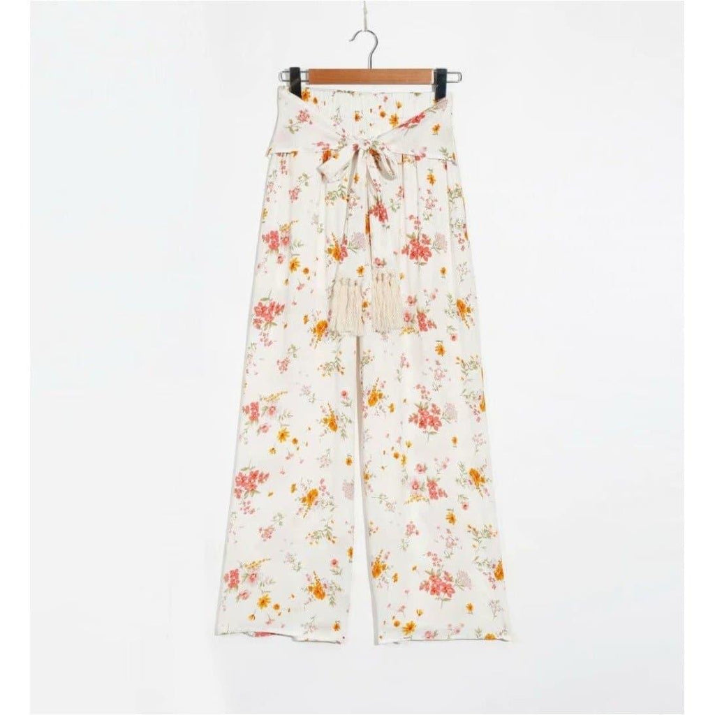 casual summer high waist trouser
