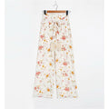 casual summer high waist trouser