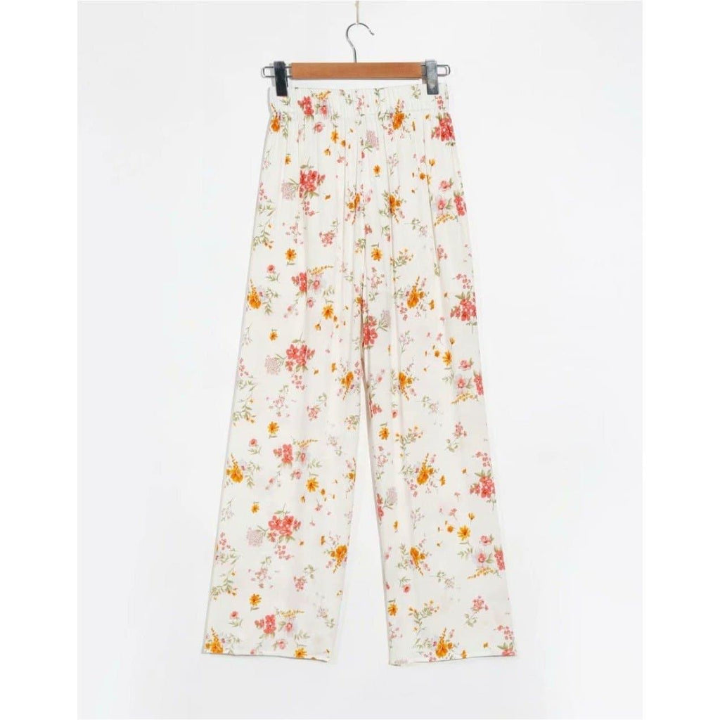 casual summer high waist trouser