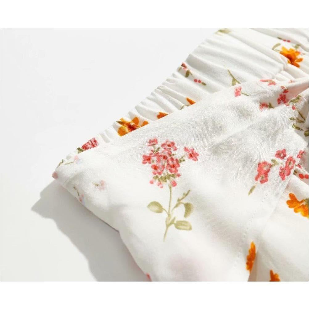 casual summer high waist trouser