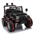 Zimtown Kids Ride On Car Small Double Drive Electric Car 12V Battery Motorized Vehicles Children's Best Toy Car Safe w/ Remote Control, 3 Speeds, Music, Seat Belts, LED Lights Black