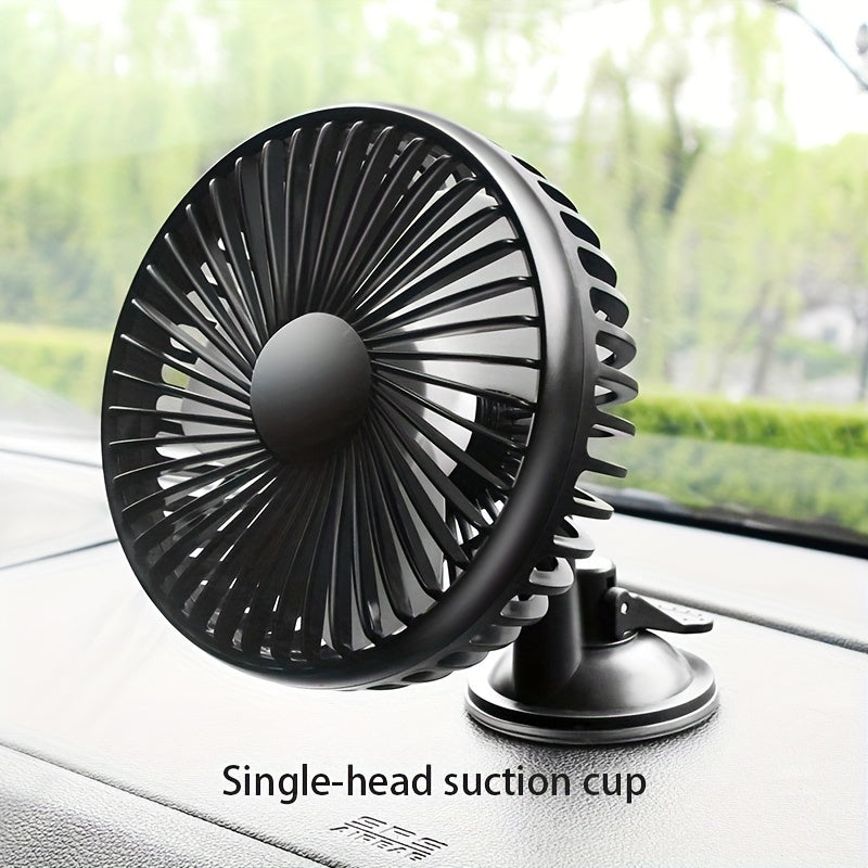 Stay Cool This Summer: Get the Multi-Functional Car Mini Double-Headed Fan!
