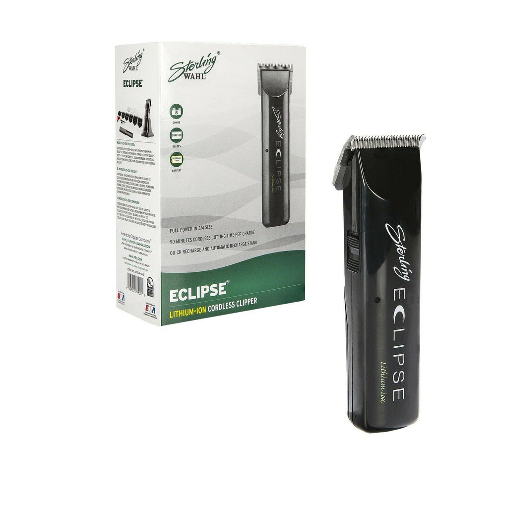 Wahl Professional Sterling Eclipse Lithium Ion Cordless Clipper #8725-1001  G...