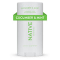 Native Deodorant | Natural Deodorant for Women and Men, Aluminum Free with Baking Soda, Probiotics, Coconut Oil and Shea Butter | Cucumber &amp; Mint