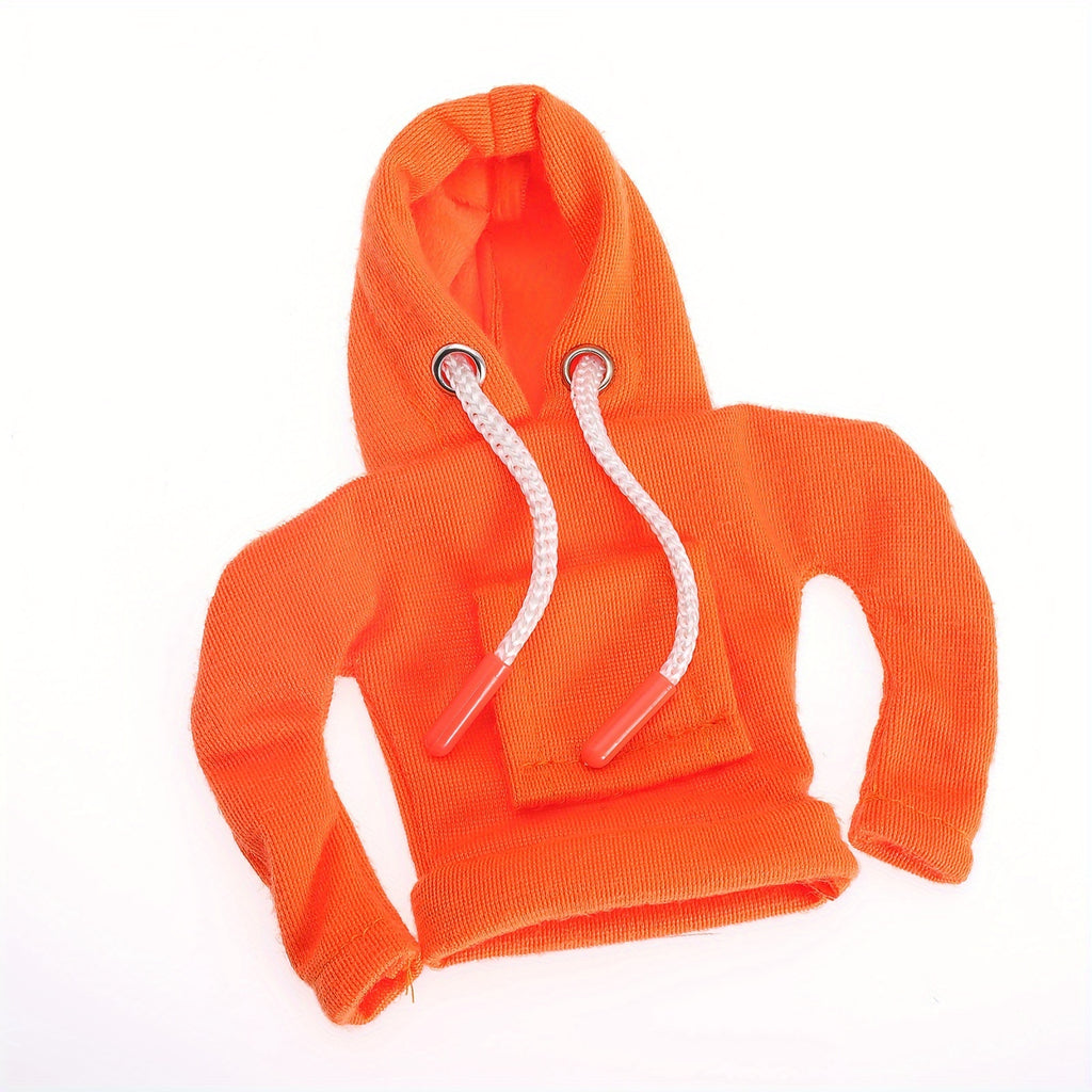 LarSize Universal Car Gear Shift Cover Hoodie, Fashionable Mini Hooded Sweatshirt For Auto Gear Stick Shifter Knob, Interior Accessories Decor