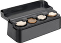 SINGARO Coin Holder for Car, Universal Car Coin Change Organizer, Car Coin Holder Compatible with Coins of Different Sizes, Car Interior Accessories, Suitable for Most Cars, Trucks