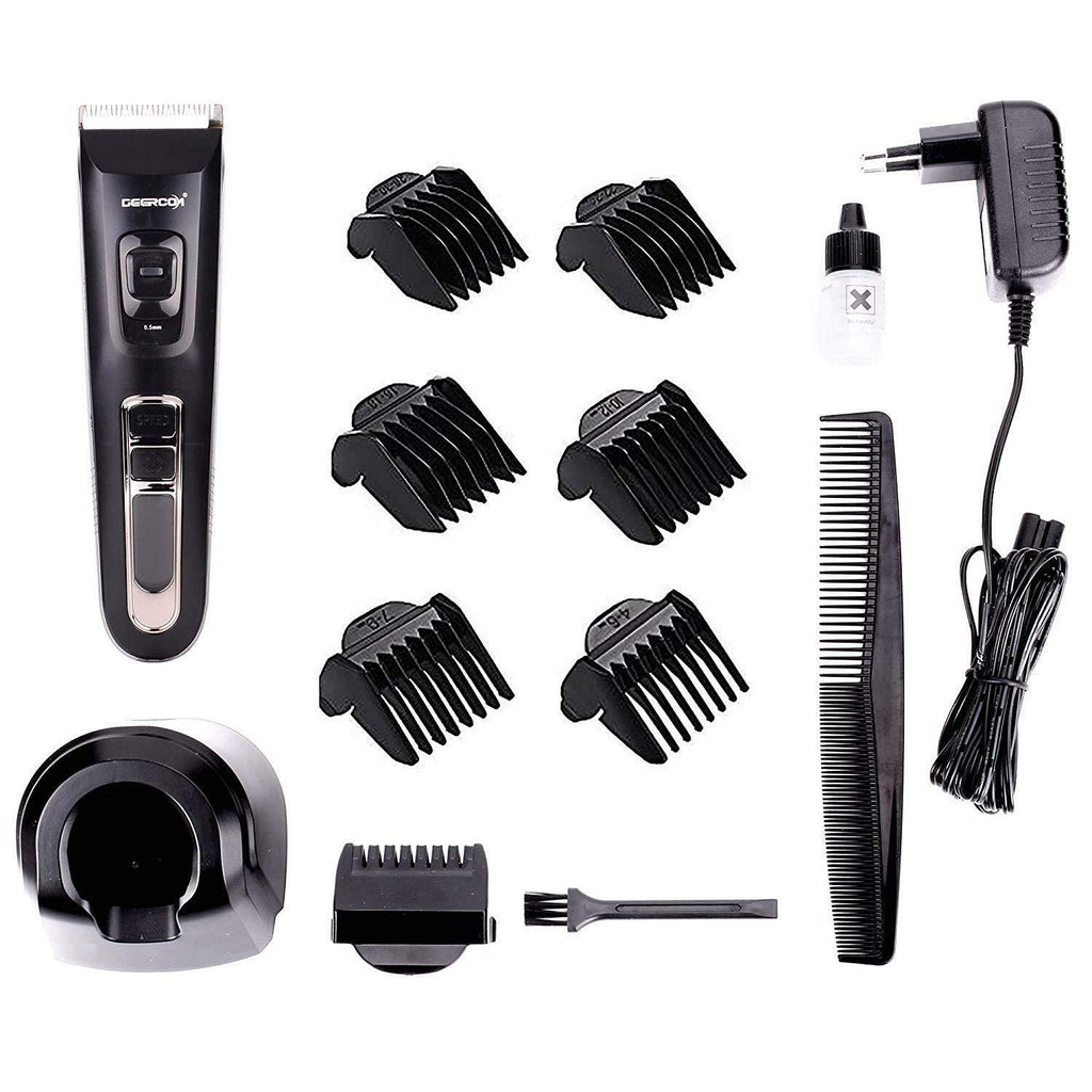 Machine Cut Hair Professional LED Screen Blades Ceramic ium