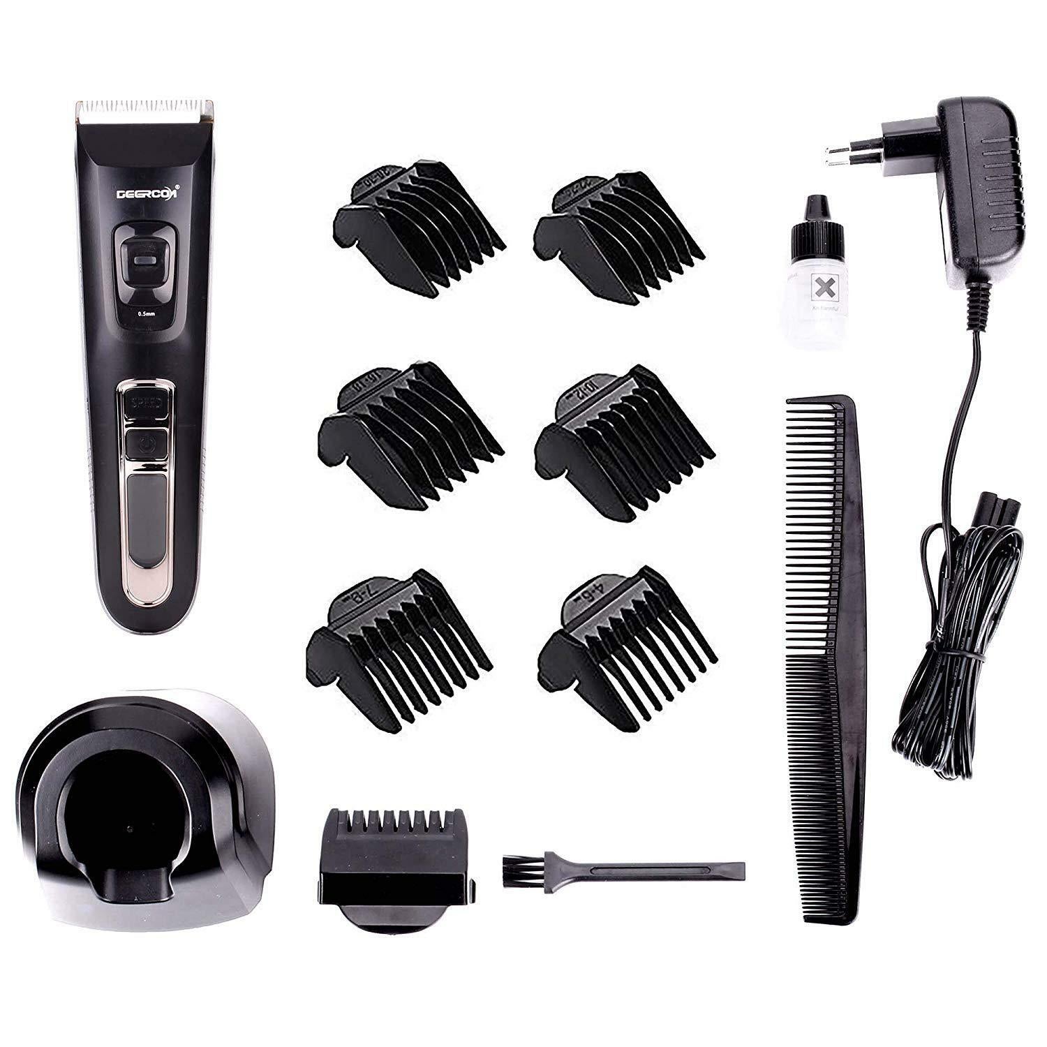 Machine Cut Hair Professional LED Screen Blades Ceramic ium