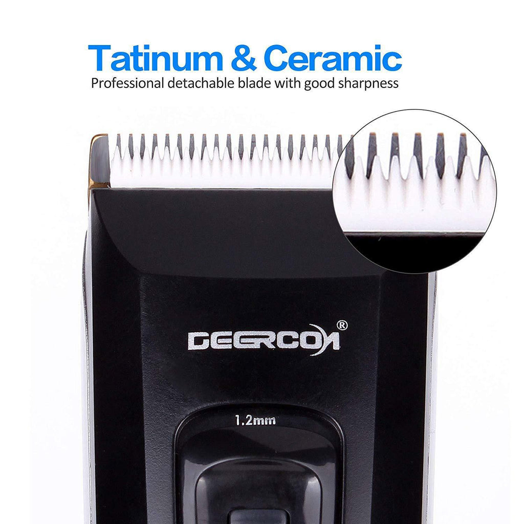 Machine Cut Hair Professional LED Screen Blades Ceramic ium