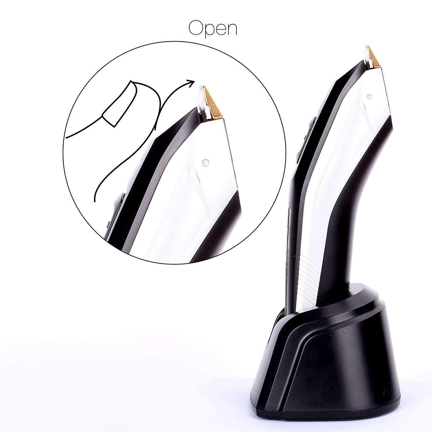 Machine Cut Hair Professional LED Screen Blades Ceramic ium